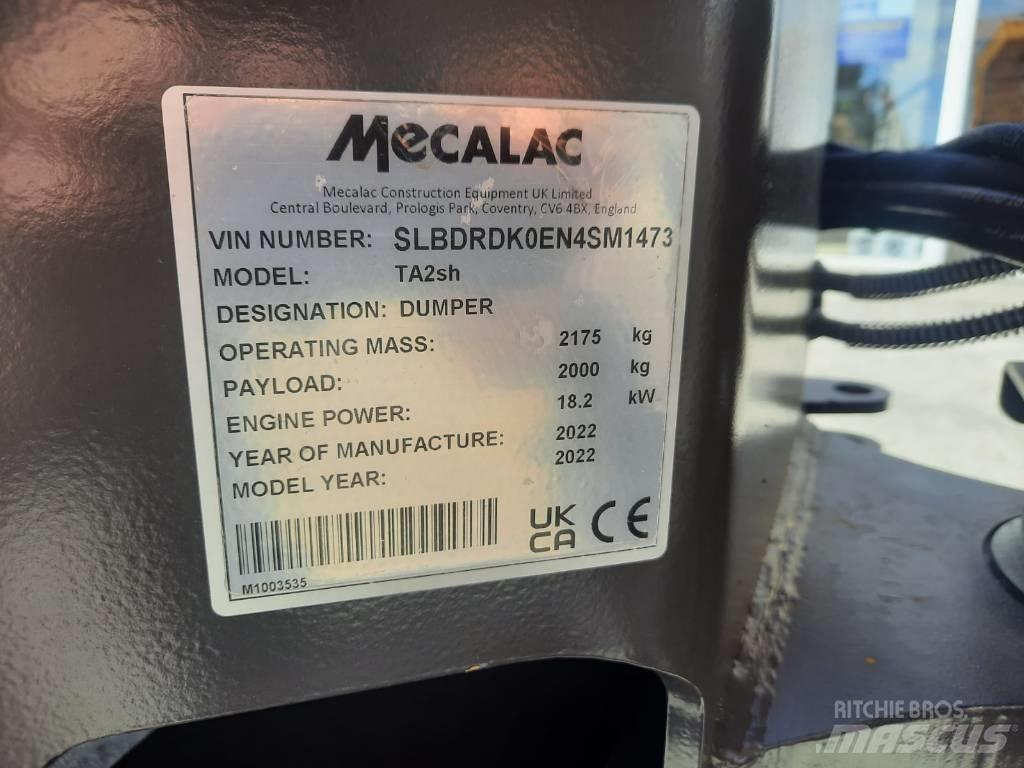 Mecalac TA2SH Vyklápěcí dempry