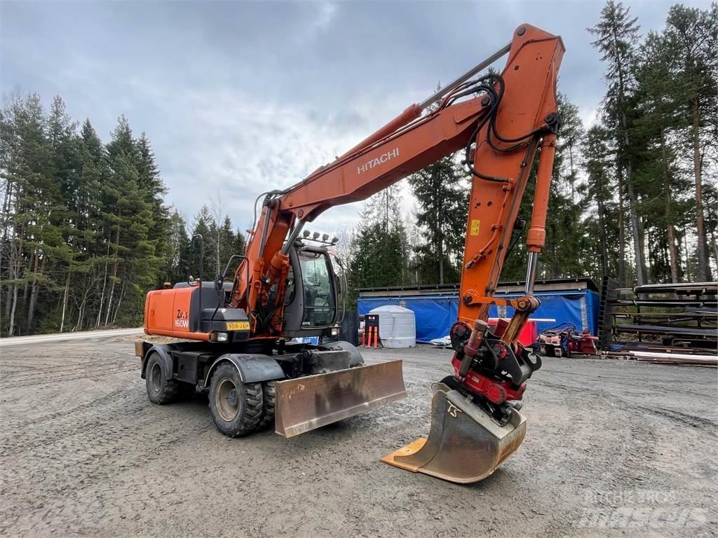 Hitachi ZX 160W Kolová rýpadla