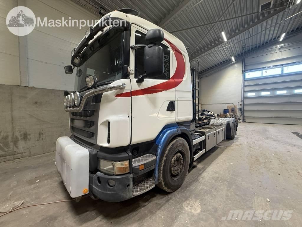 Scania Lastväxlare Hákový nosič kontejnerů
