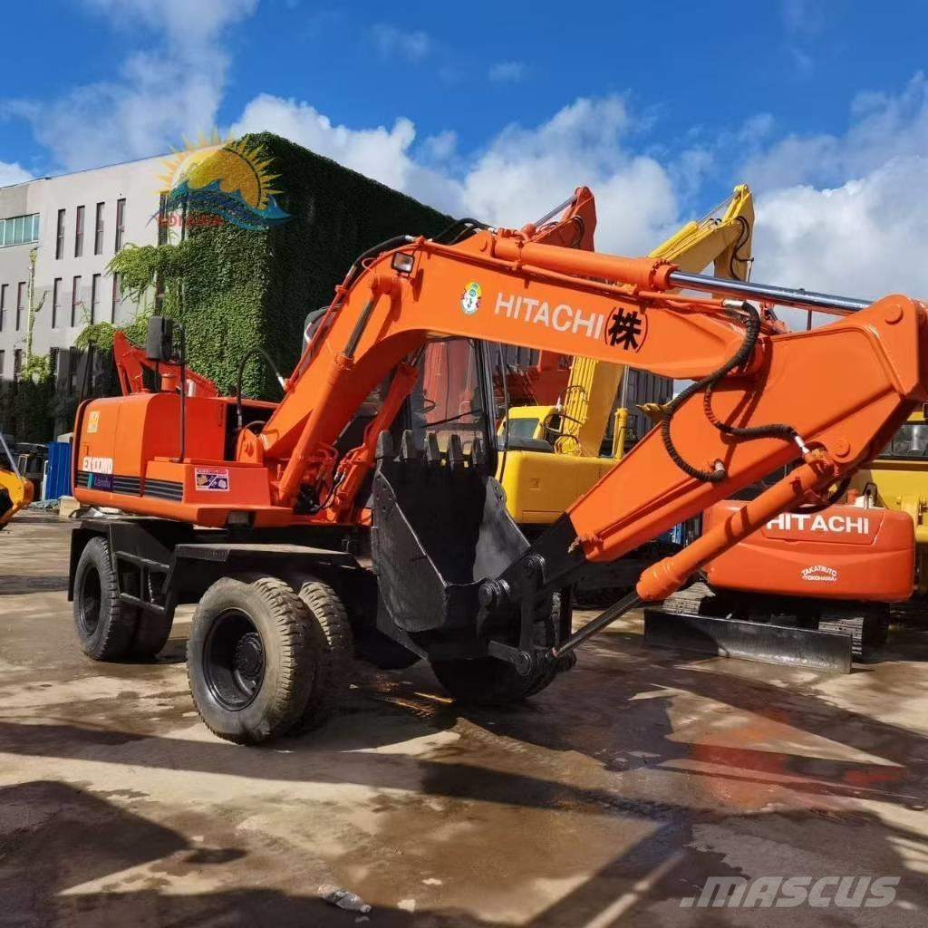 Hitachi EX 100 W D Kolová rýpadla
