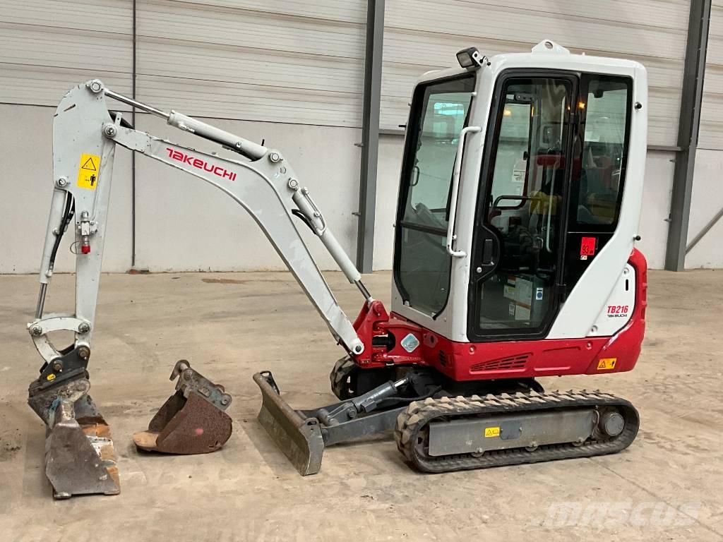 Takeuchi TB 216 Mini rýpadla < 7t