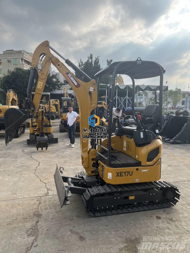XCMG XE 17 U Mini rýpadla < 7t