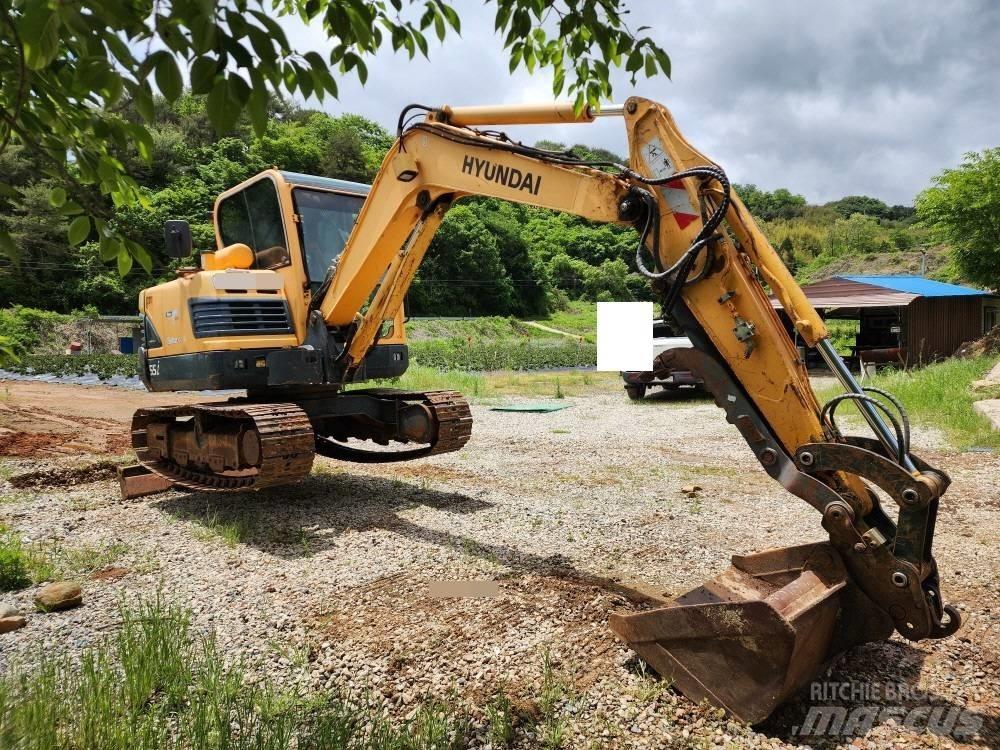 Hyundai Robex 55 Mini rýpadla < 7t