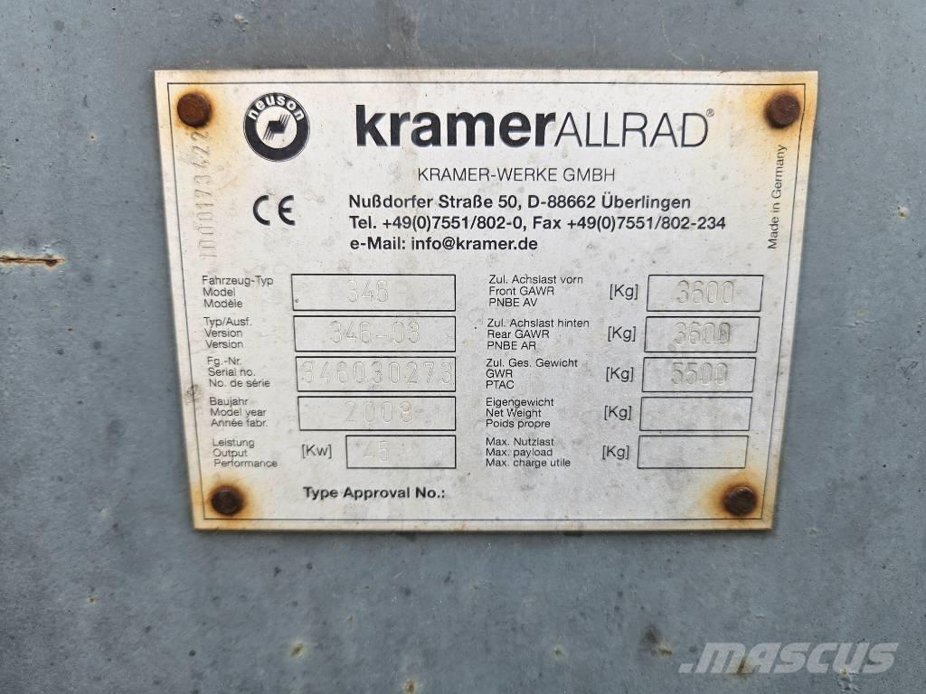 Kramer-allrad 750 Kolové nakladače