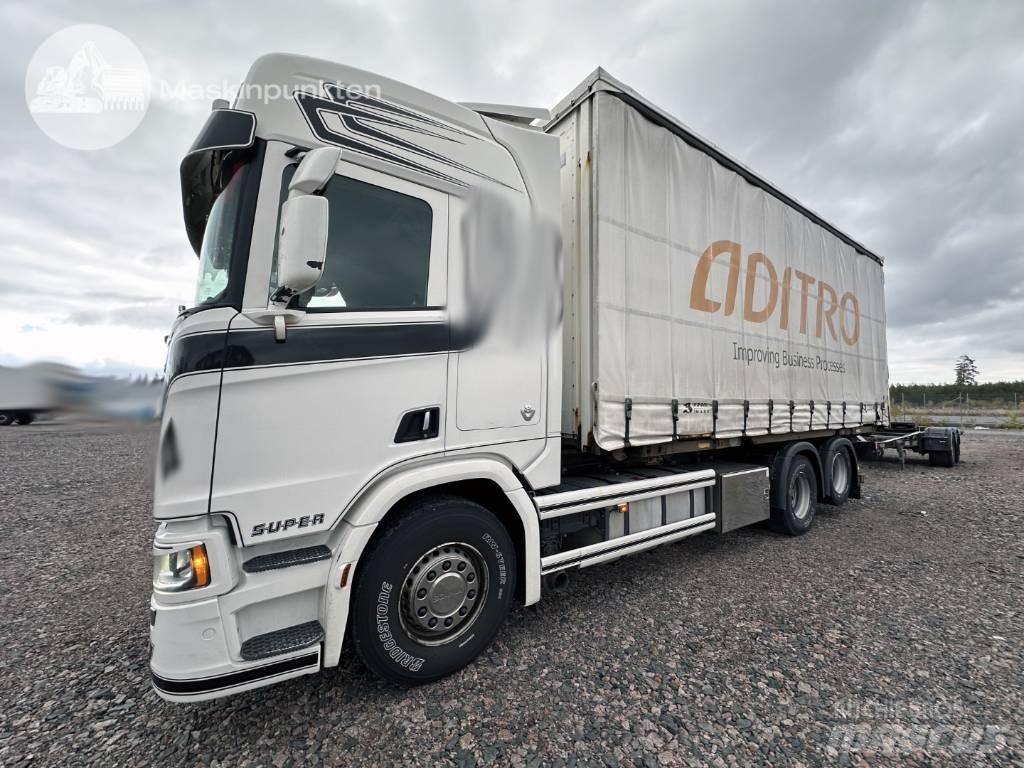 Scania R 580 Kontejnerový rám/Přepravníky kontejnerů