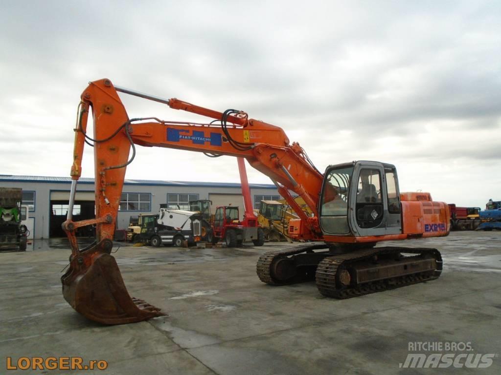 Fiat-Hitachi EX 215 Pásová rýpadla
