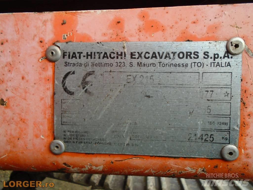 Fiat-Hitachi EX 215 Pásová rýpadla