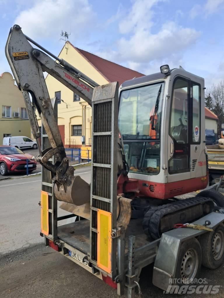 Takeuchi TB016 Mini rýpadla < 7t