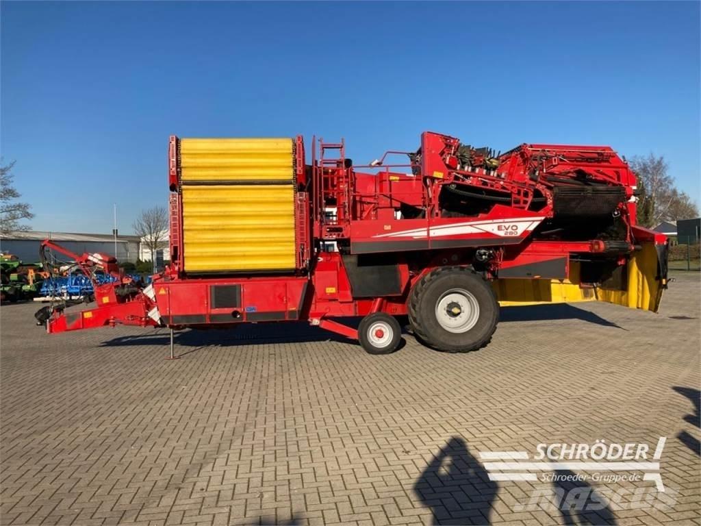 Grimme EVO 280 Bramborové kombajny / sklízeče