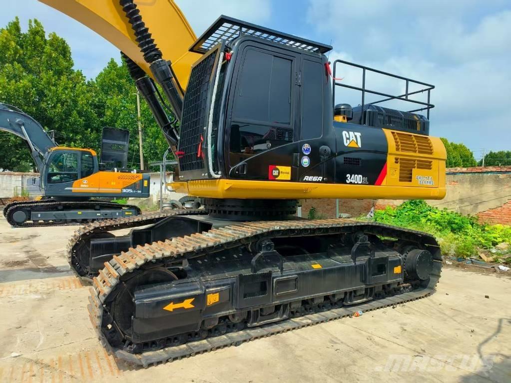 CAT 340 D L Pásová rýpadla