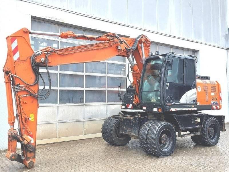 Hitachi ZX 170 W-6 Kolová rýpadla