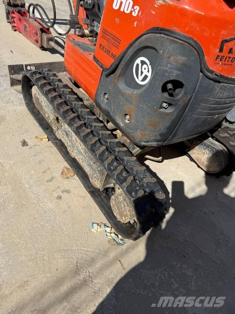 Kubota U 10-3 Mini rýpadla < 7t