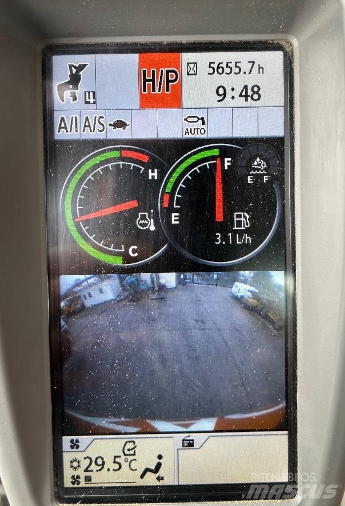Hitachi 490 Pásová rýpadla