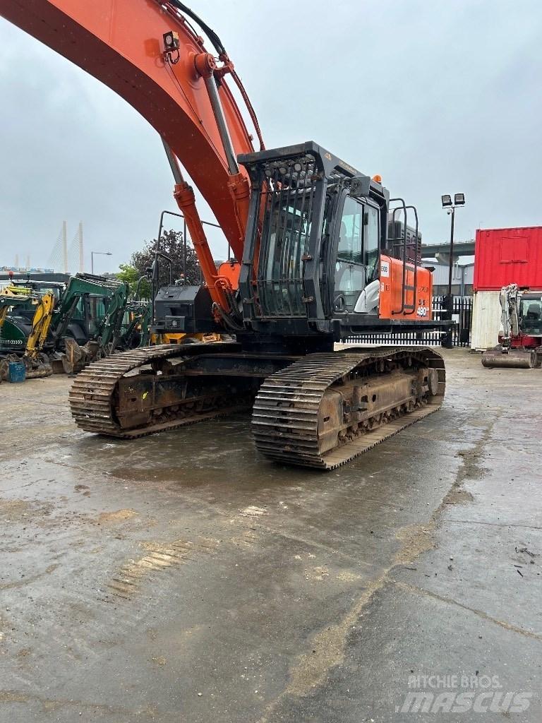 Hitachi 490 Pásová rýpadla