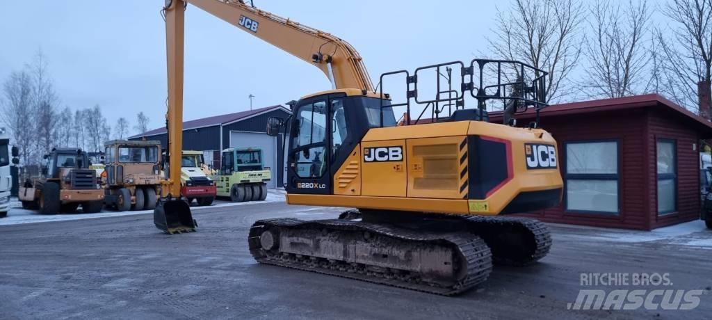 JCB 220 X Long Pásová rýpadla