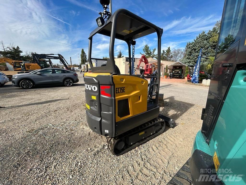 Volvo EC 15 E Mini rýpadla < 7t