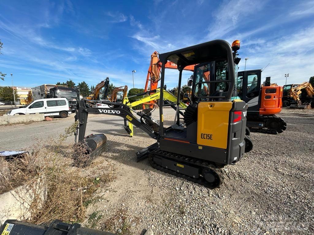 Volvo EC 15 E Mini rýpadla < 7t