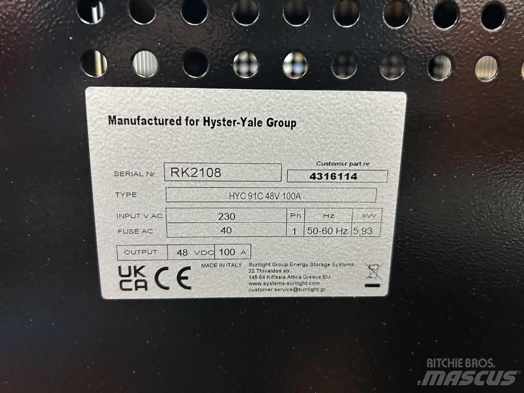 Hyster HYC 91C Nabíječky