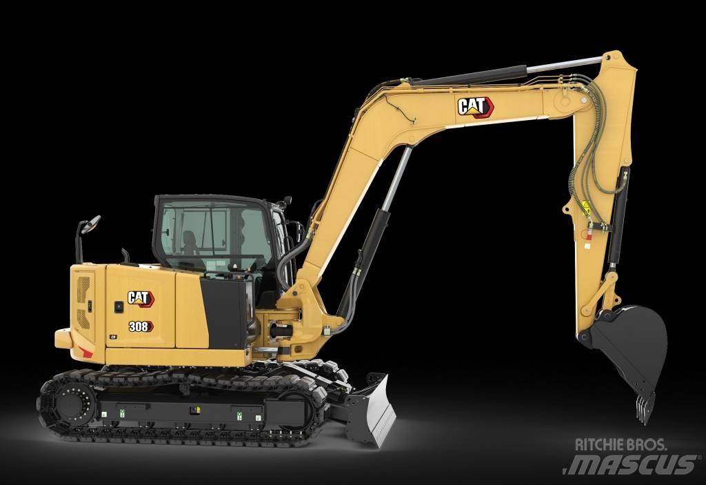 CAT 308 Midi rýpadla 7t - 12t