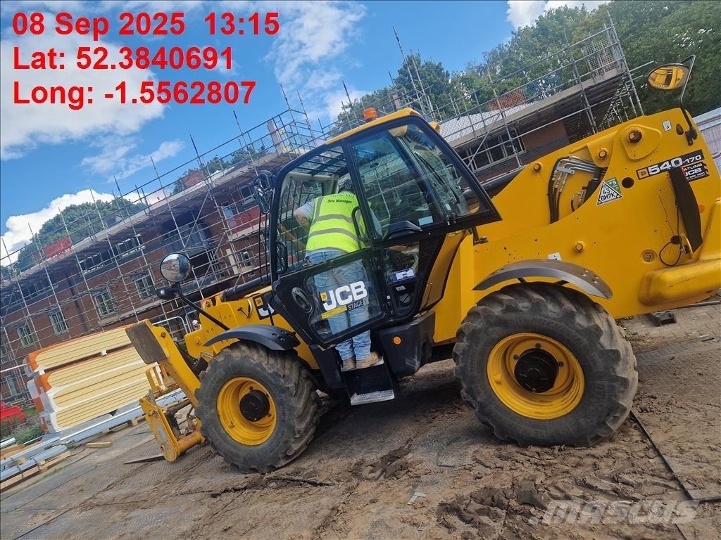 JCB 540-170 Teleskopické manipulátory