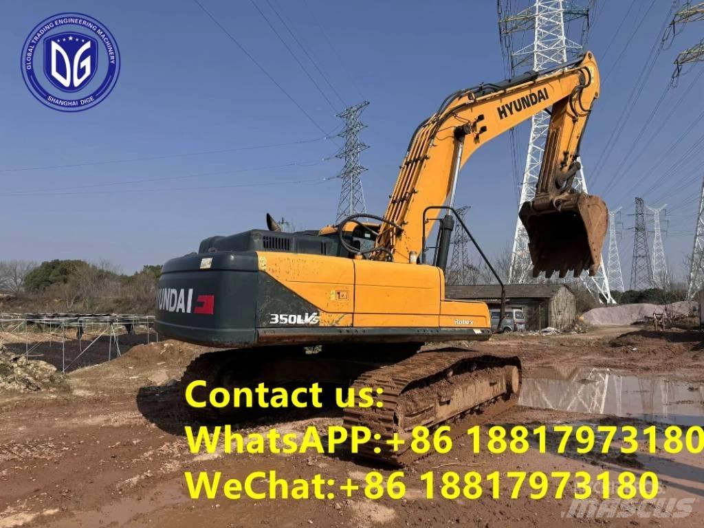 Hyundai R350LVS Pásová rýpadla