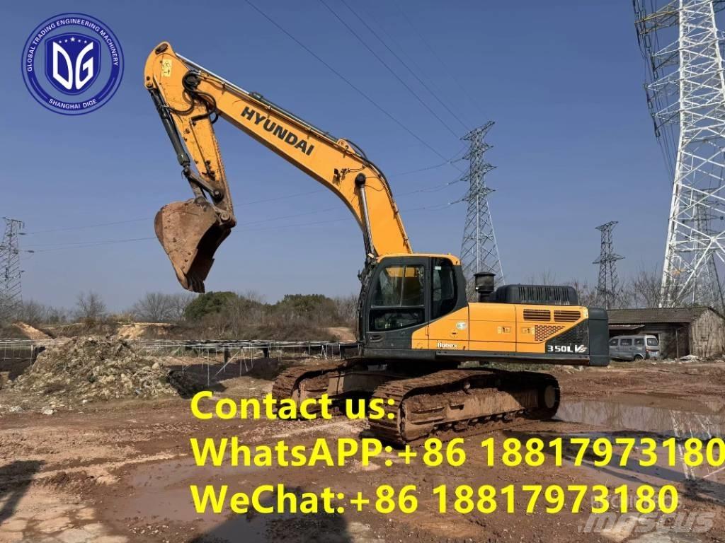 Hyundai R350LVS Pásová rýpadla