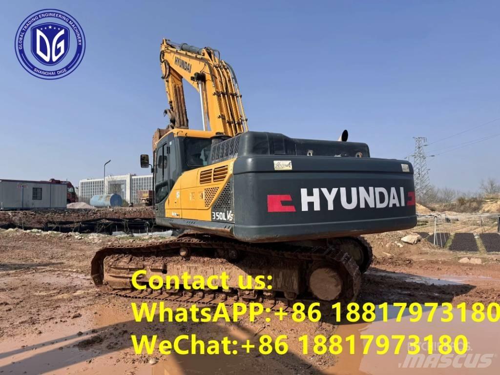 Hyundai R350LVS Pásová rýpadla