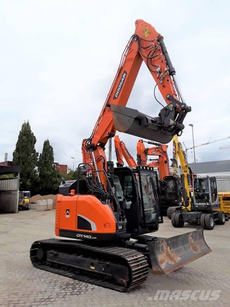 Doosan DX140LCR-5 Pásová rýpadla