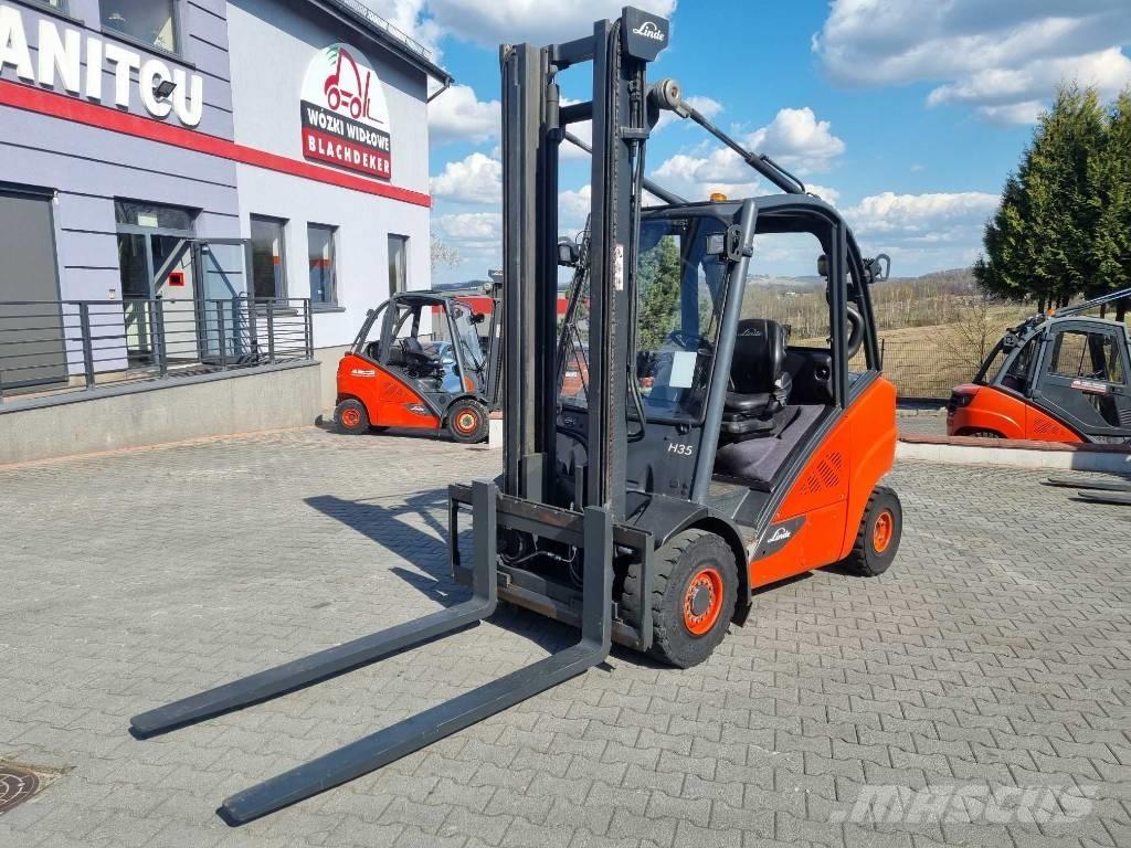 Linde H35D-02 Dieselové vozíky