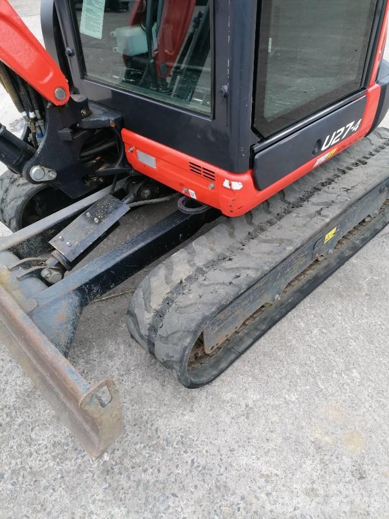 Kubota U27-4 Mini rýpadla < 7t