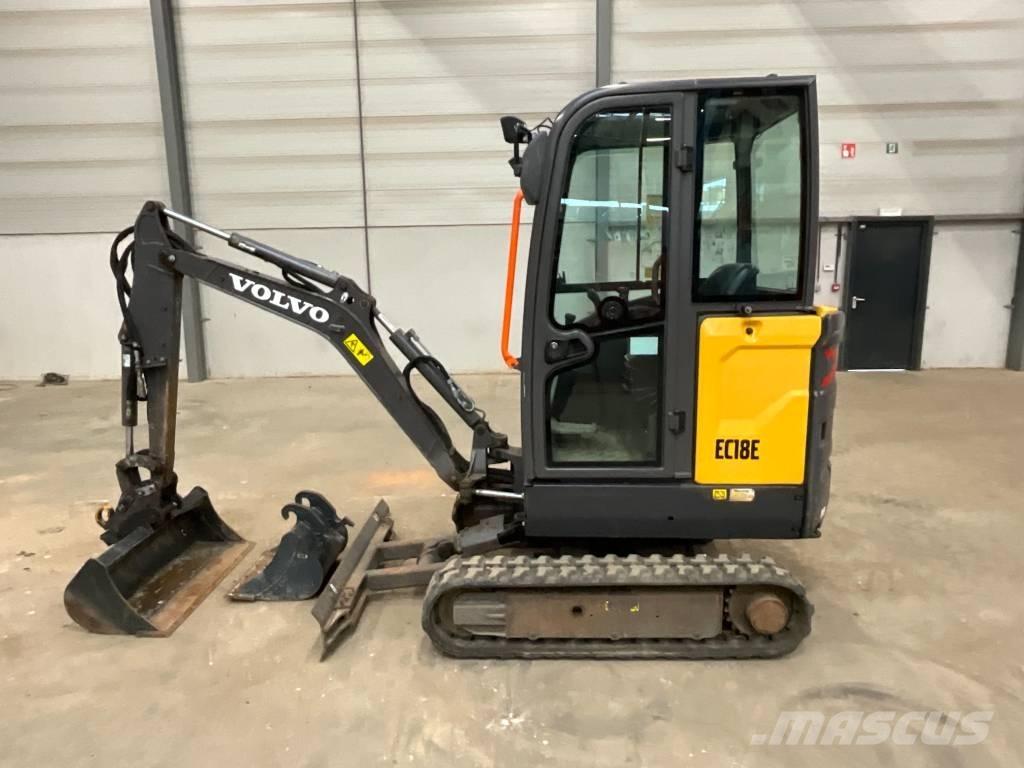 Volvo EC 18 E Mini rýpadla < 7t