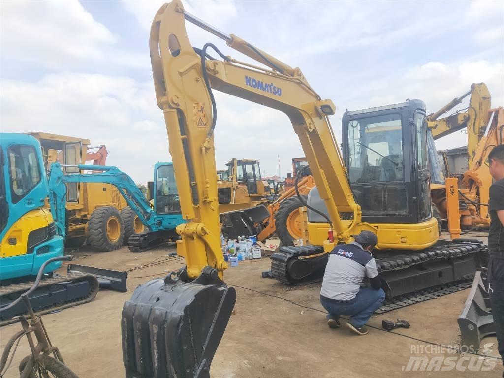 Komatsu PC 50 MR Pásová rýpadla