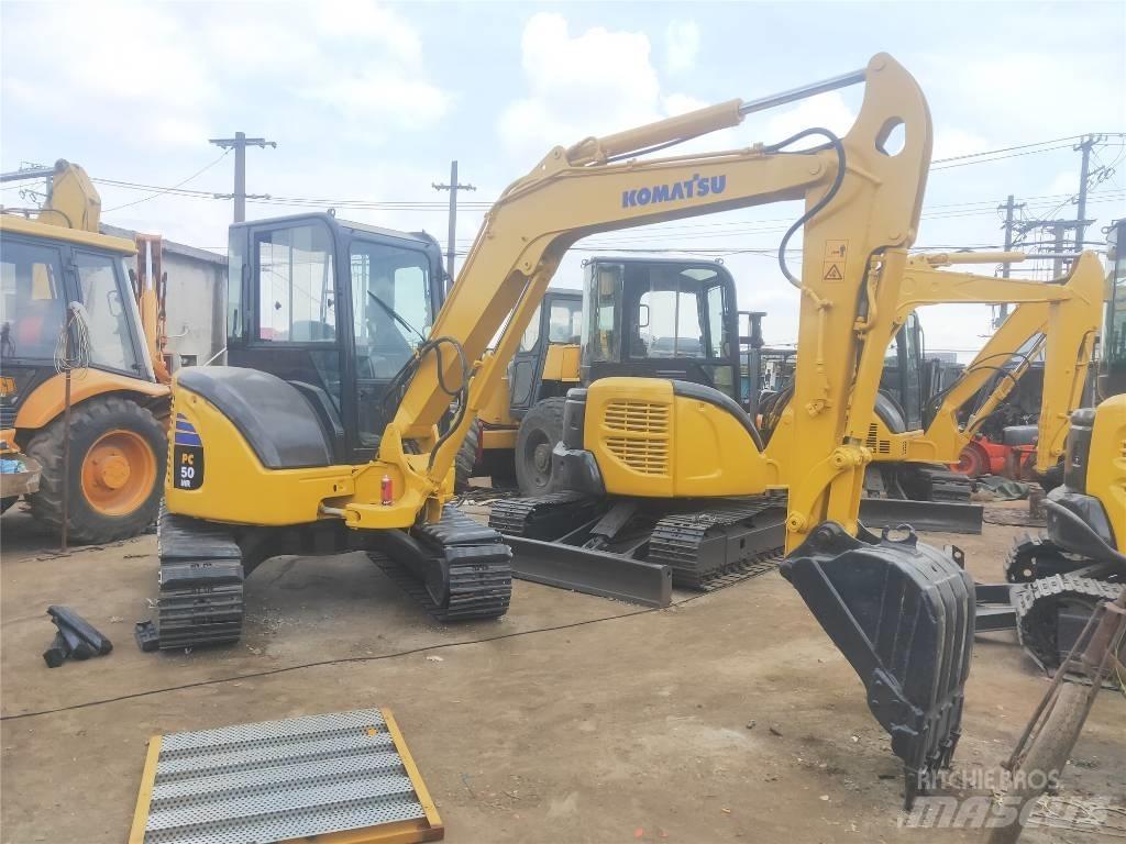 Komatsu PC 50 MR Pásová rýpadla