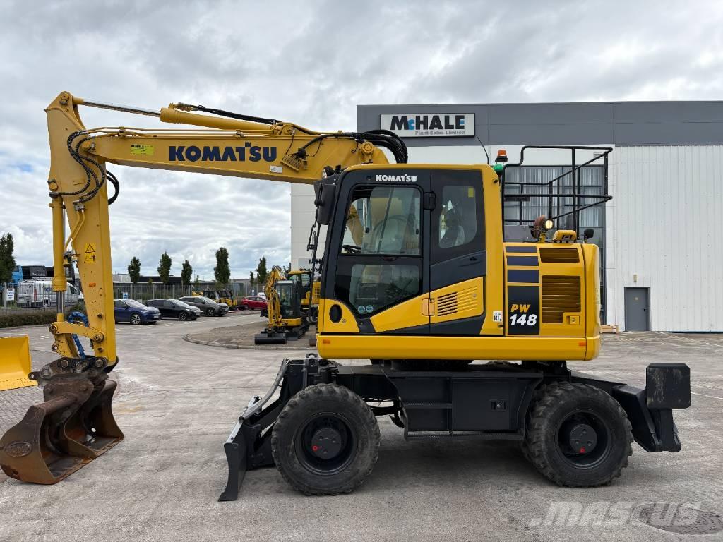 Komatsu PW148-11 Kolová rýpadla