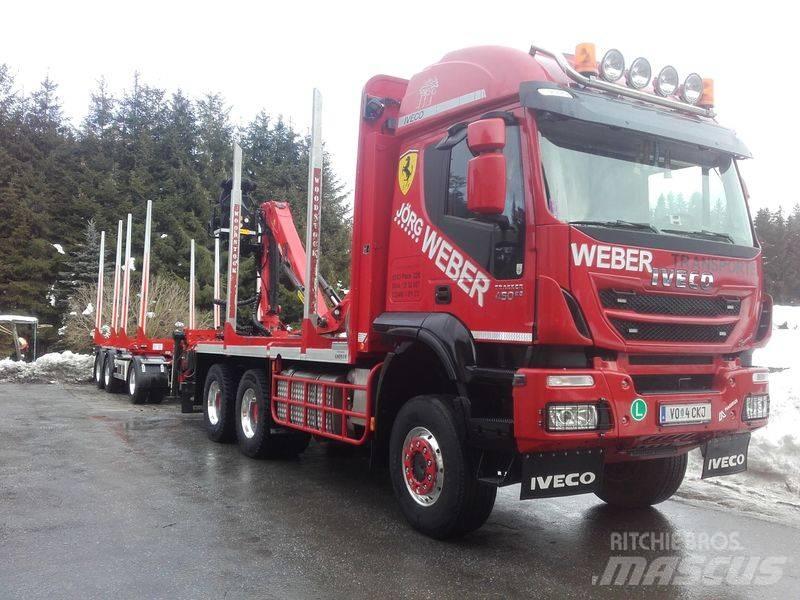Iveco Trakker 450 Autojeřáby, hydraulické ruky