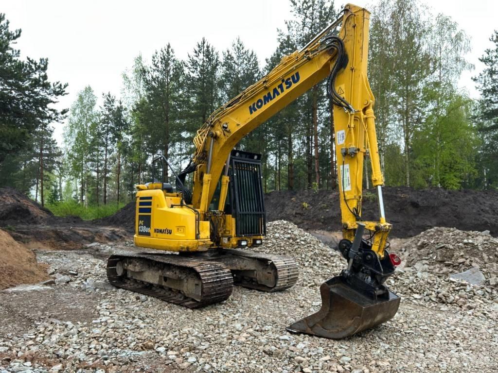 Komatsu PC138US-11 Pásová rýpadla