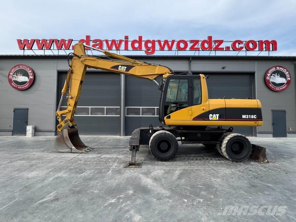 CAT M 318 C Kolová rýpadla
