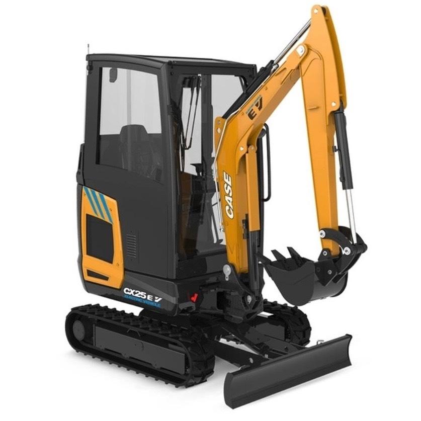 CASE CX 25 EV Mini rýpadla < 7t