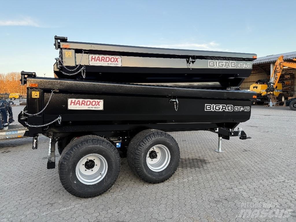 Bigab BT 10 HARDOX Sklápěcí přívěsy