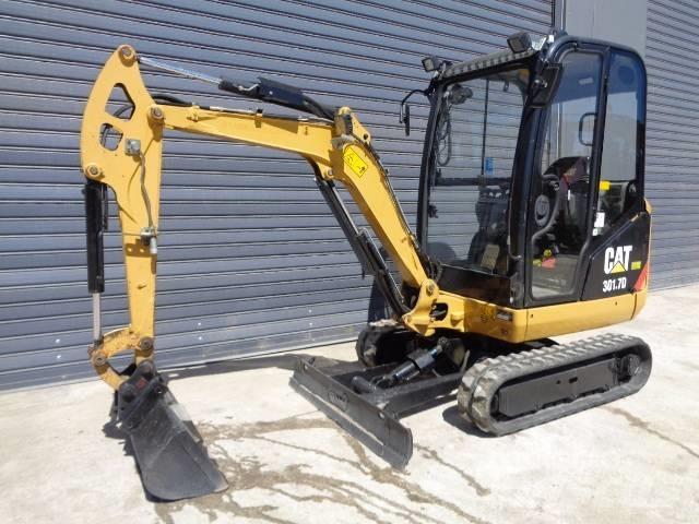 CAT 301.7 D Mini rýpadla < 7t