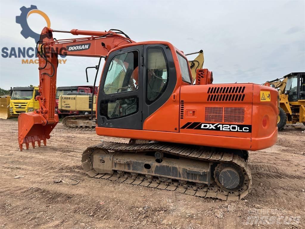 Doosan DX 120 Midi rýpadla 7t - 12t