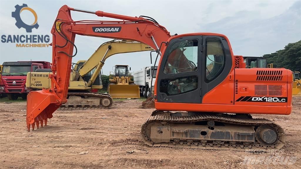 Doosan DX 120 Midi rýpadla 7t - 12t