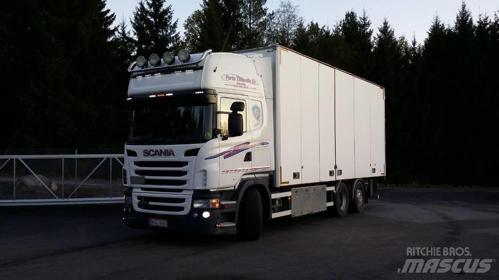 Scania R500 6x2 Skříňová nástavba