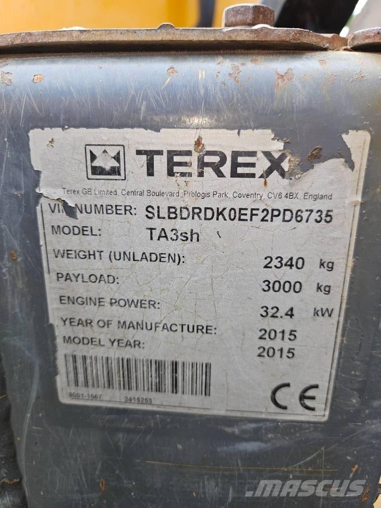 Terex TA 3SH Vyklápěcí dempry