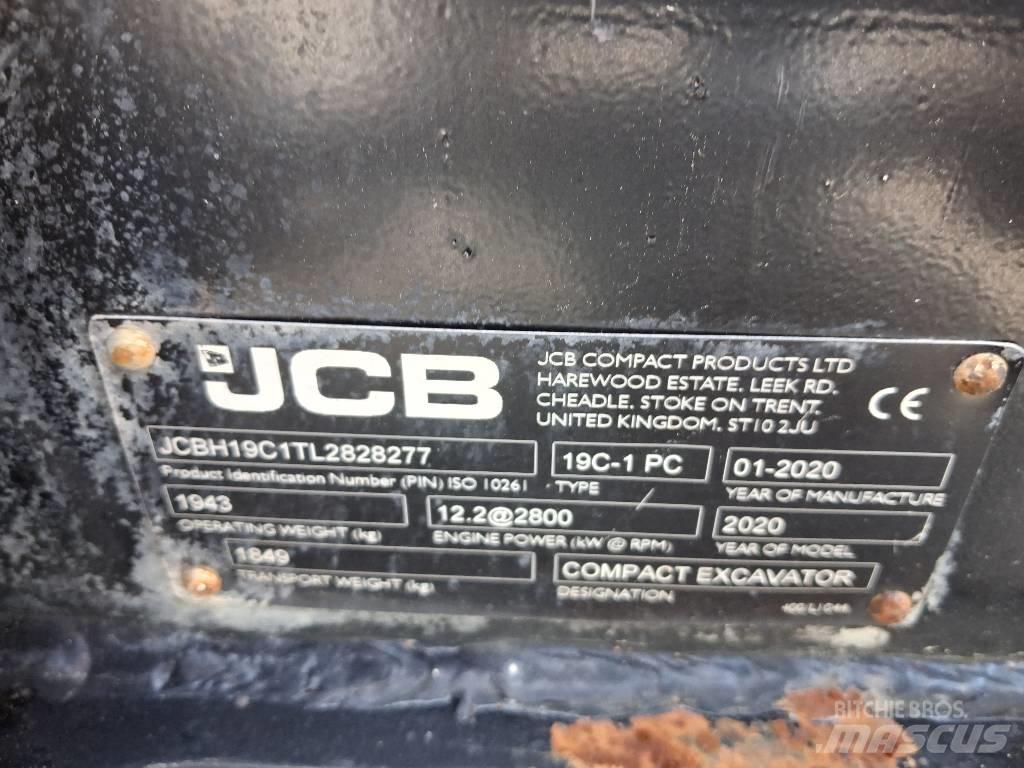 JCB 19 C-1 Mini rýpadla < 7t