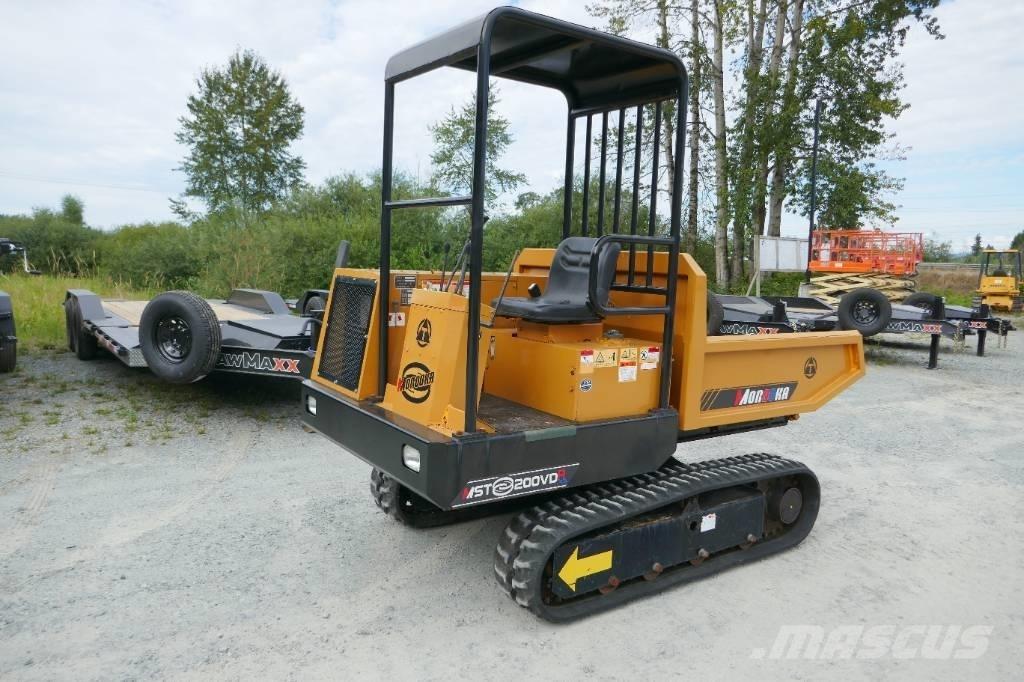 Morooka MST 200 Pásové dempry