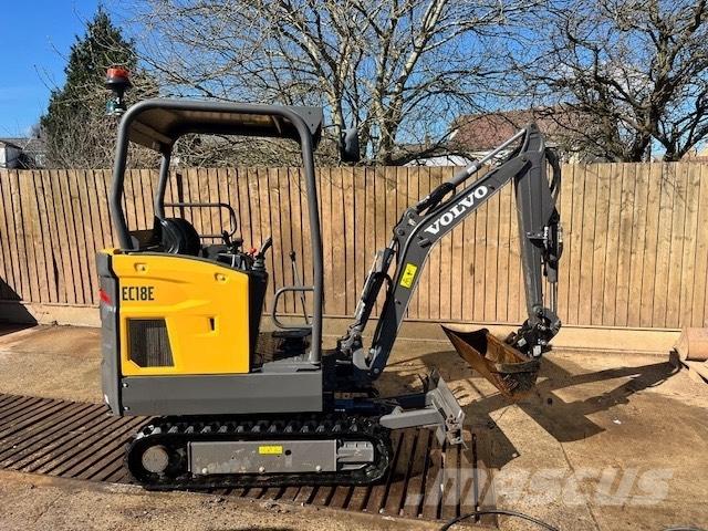 Volvo EC 18 E Mini rýpadla < 7t