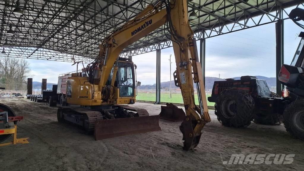 Komatsu PC 138US-8 Pásová rýpadla