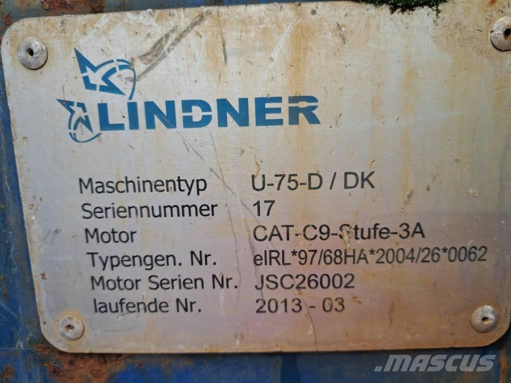Lindner U75D Drtiče odpadu