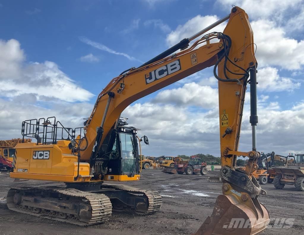 JCB 220X L Pásová rýpadla